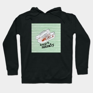 Keep It Steady Logo Hoodie